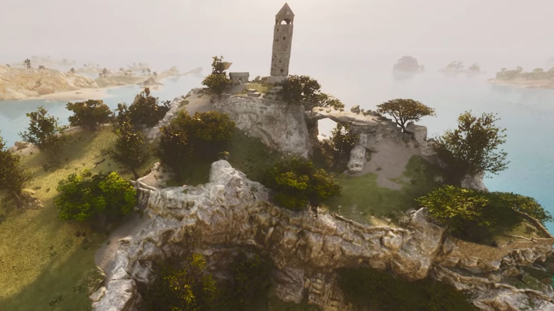 Your own private island (Image via YouTube @TheSanyxs || Studio Wildcard)